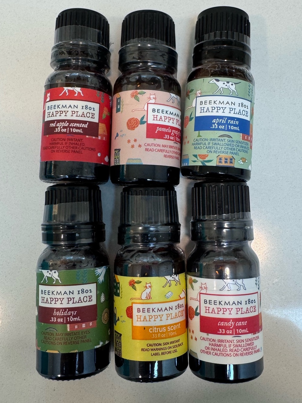 Beekman 1802 Happy Place Essential Oil Blend - Assorted  (Set)